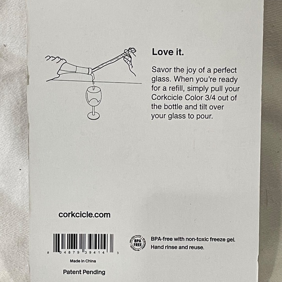 Green CORKCICLE for Perfect Wine - NEW - Picture 4 of 4